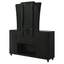 Lorient - 8-Drawer LED Bedroom Flame Box Dresser