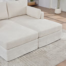 Modern Aesthetic Wide Sofa Bed