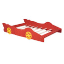 Race Car Shaped Platform Bed & Wheels