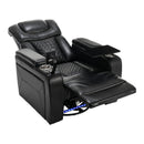 270 Degree Swivel Power Recliner With Tray Table, Phone Holder, Cup Holder, USB Port