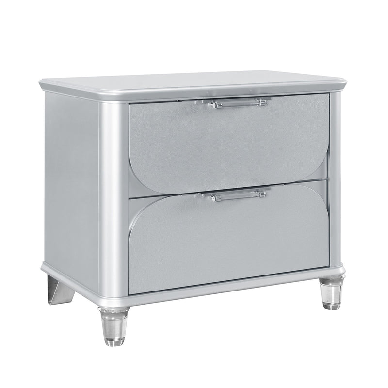 Laura - 5 Piece Bedroom Set With Upholstered Headboard