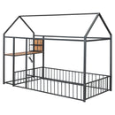 House Frame With Desk, Shelves, Power Outlets And USB Ports