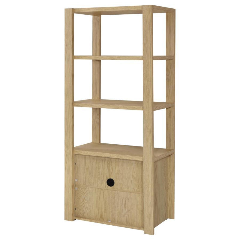 Laurelton - 3 Piece Entertainment Center TV Stand - Light Oak