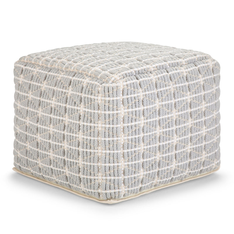 Noreen - Upholstered Square Pouf