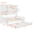 Daybed With All-In-One Cabinet And Shelf