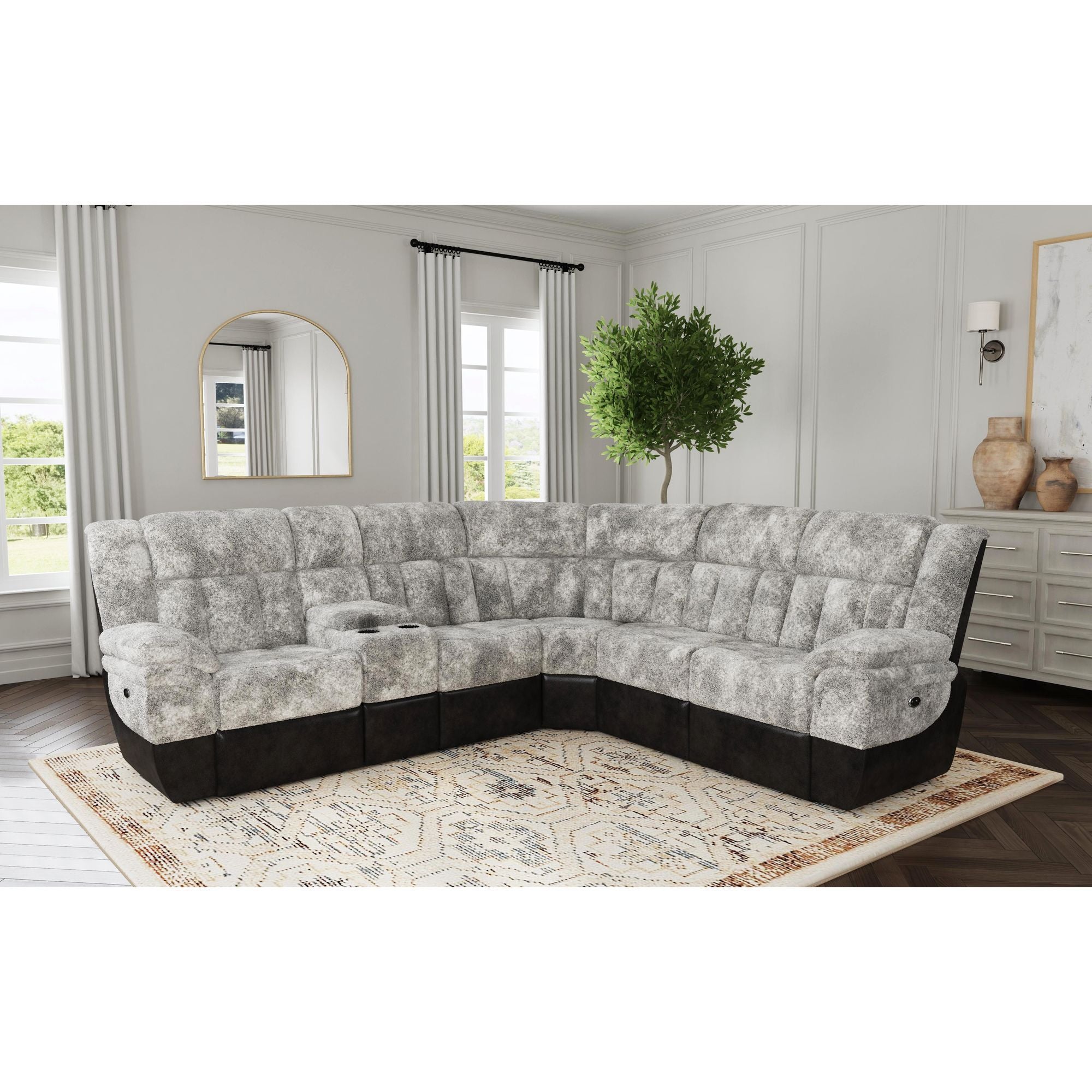 Santorini - 6 Piece Motion Sectional Set