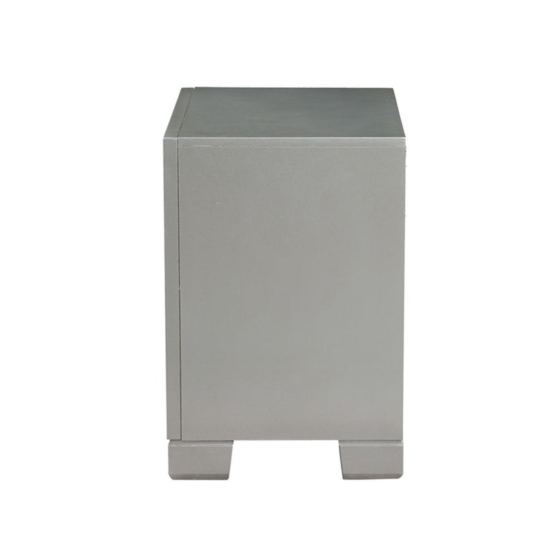 Voeville II - Nightstand - Platinum