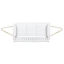 Tambora - Porch Swing Acacia Wood Slat Design