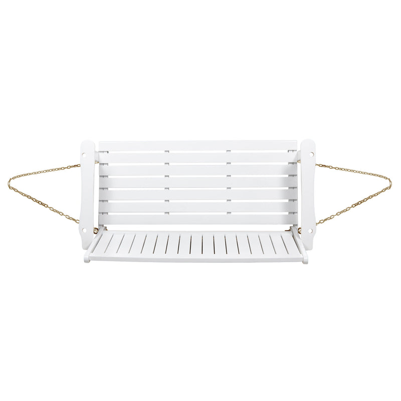 Tambora - Porch Swing Acacia Wood Slat Design