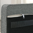 Modern Elegant Rectangle Pet Bed, Durable Elevated Dog Sofa