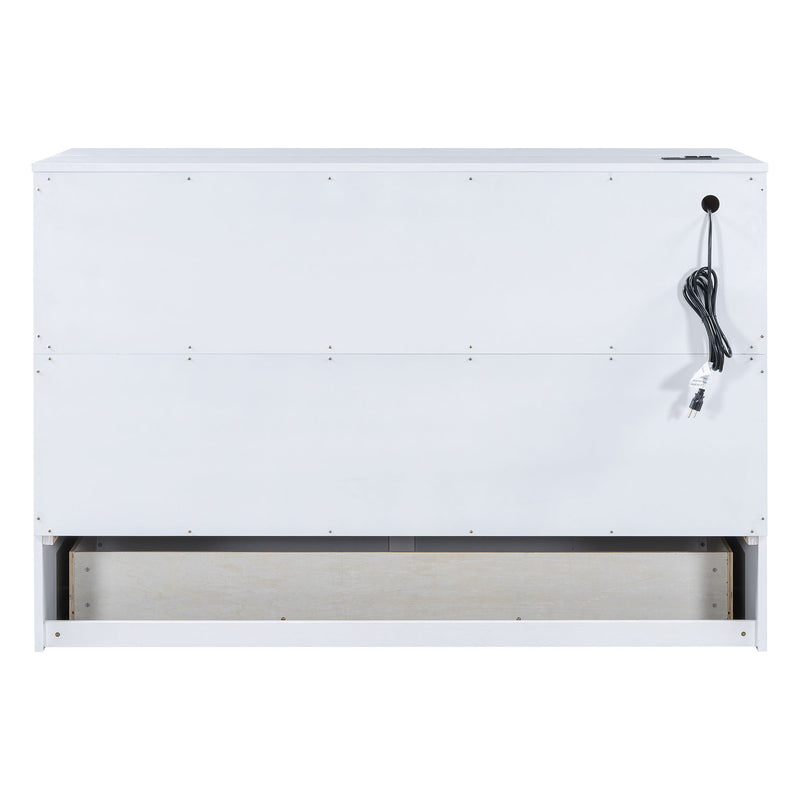 Classic Stylish Murphy Bed With Large Drawers
