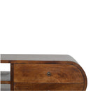 Circular Media Unit - Chestnut