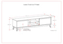 Lennon - Handcrafted Low TV Stand