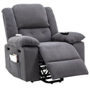 Massage Recliner Power Lift Chair With Adjustable Massage And Heating Function
