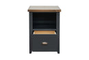 Essex - Drawer File - Black, Whiskey