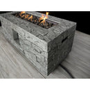 Reinforced - Propane / Gas Fire Pit Table - Stone Gray