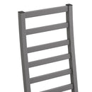 Metal Dining Chairs With Steel Legg, High Back Armless Design