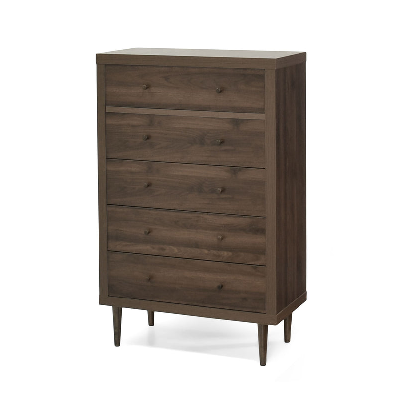 Nystrom - Mid Century Modern 5 Drawer Dresse