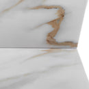 Vanity Top With Undermount Sink And Backsplash, Sintered Stone