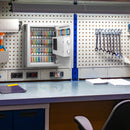 48 Keys, Key Cabinet Digital Keypad Wall Safe - White