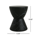 Outdoor, Lightweight Concrete Side Table