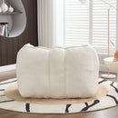Soft Chenille Bean Bag Chair With High Resilient Foam