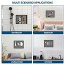 Modern Stainless Steel Shower Niche Double Shelf For Bathroom