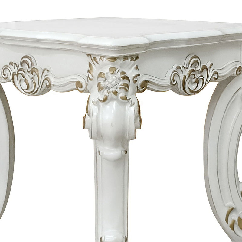 Vendome II - End Table - Antique Pearl