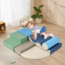 Soft Climb And Crawl Foam Playset 6 In 1, Soft Play Equipment Climb And Crawl Playground For Kids, Kids Crawling And Climbing Indoor Active Play Structure - Colorful