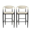 Counter Height Upholstered Barstools (Set of 2)
