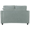 Modern Chaise Lounge Upholstered Sofa Couch With Tufted Seat And Detachable Pillows For Living Room