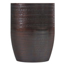 Johnsen - Handcrafted Large Metal Accent Table