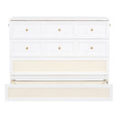 Murphy Bed With Large Drawers, Space Saving Design