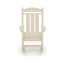 Traditional Porch Rocker Classic HDPE Poly Lumber For Porch, Patio, And Garden Comfort