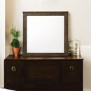 Merrilee - Mirror - Oak - Atlantic Fine Furniture Inc