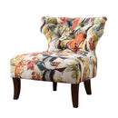 Erika - Accent Chair With Printed Upholstery - Multi