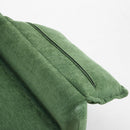 Oversized Reading Armchair With Thick Cushions, High Back Support