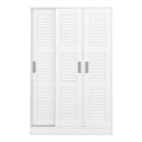 3 Door Shutter Wardrobe & Shelves