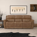 Beau - Power Reclining Sofa With Power Headrests