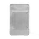 Rectangle Medicine Cabinet Mirror Bathroom Mirror With Storage Wall Mounted Medicine Mirror Cabinet With LED - Sliver