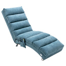 Massage Chaise Lounge Indoor With Remote Control, Ergonomic Electric Massage Lounger