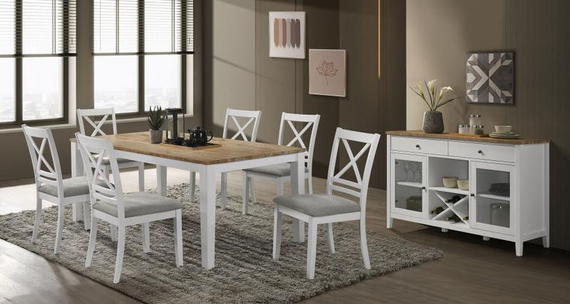 Hollis - 2 Door Dining Sideboard Buffet Storage Cabinet - White