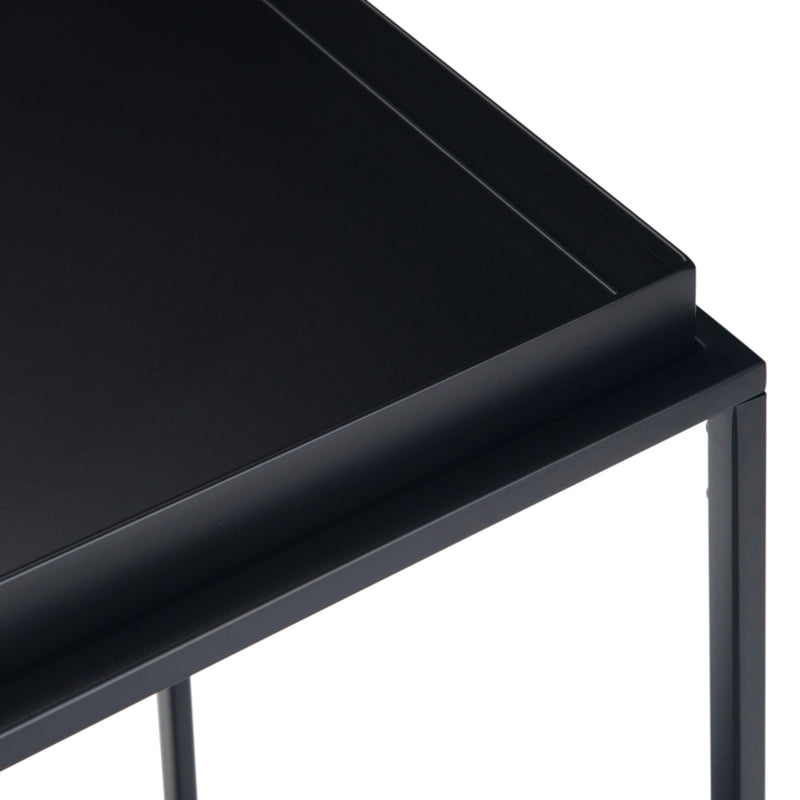 Garner - Tray Top Console Table - Black