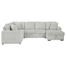 Devonshire - Sleeper Sectional Sofa Storage Chaise