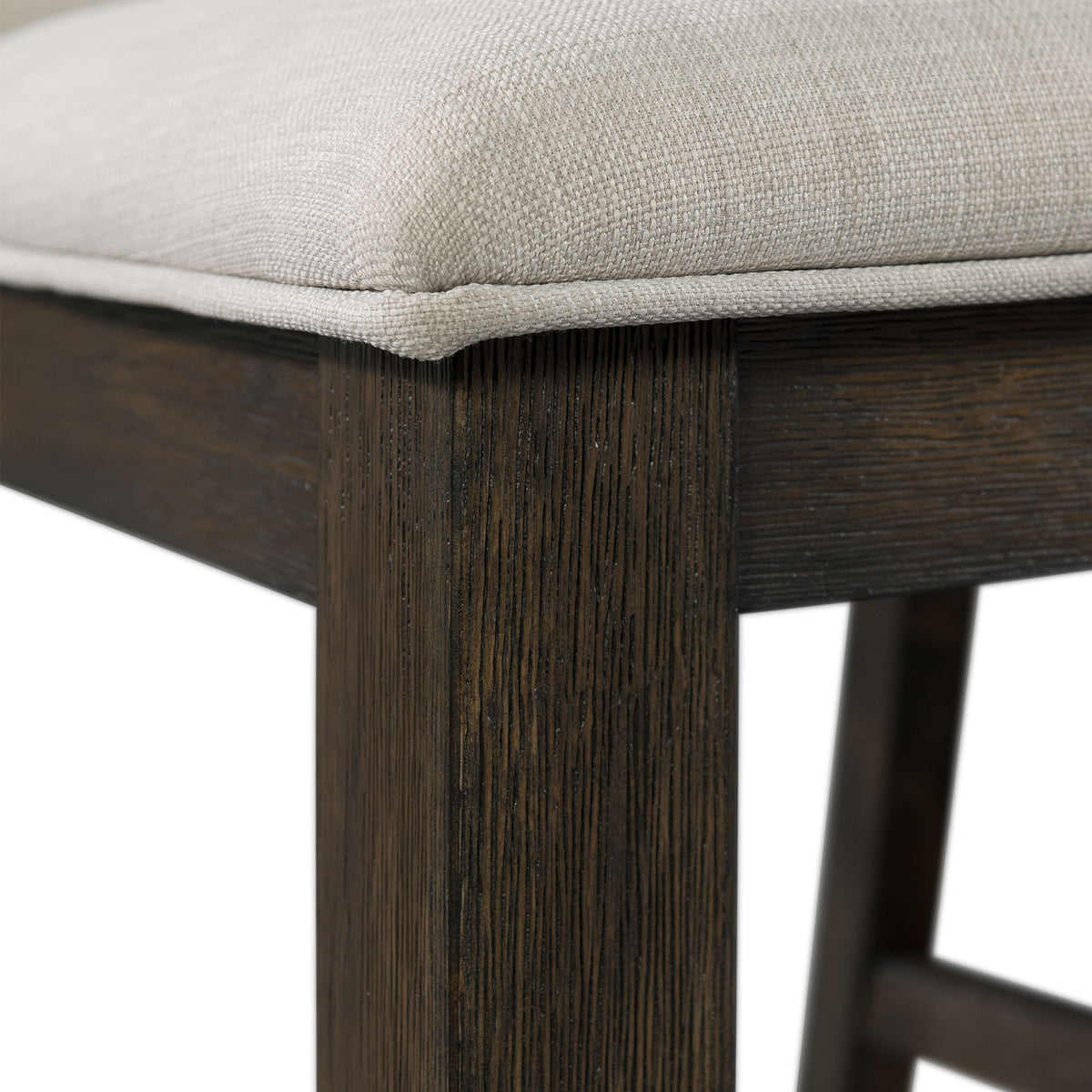 Grady Slat Back Side Chair (Set of 2) in Dark Walnut by Elements International, view 8