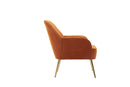 Modern Mid-Century Chair Tufted Sherpa Armchair For Living Room Bedroom Office