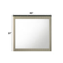 Travonte - Mirror - Gray / Beige