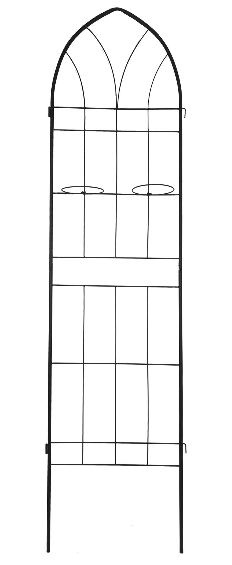 Metal Garden Trellis Rustproof Trellis For Climbing Plant, Outdoor Flower Support