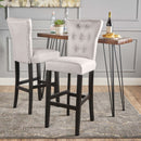Elegant Barstool Set With Plush Cushioning