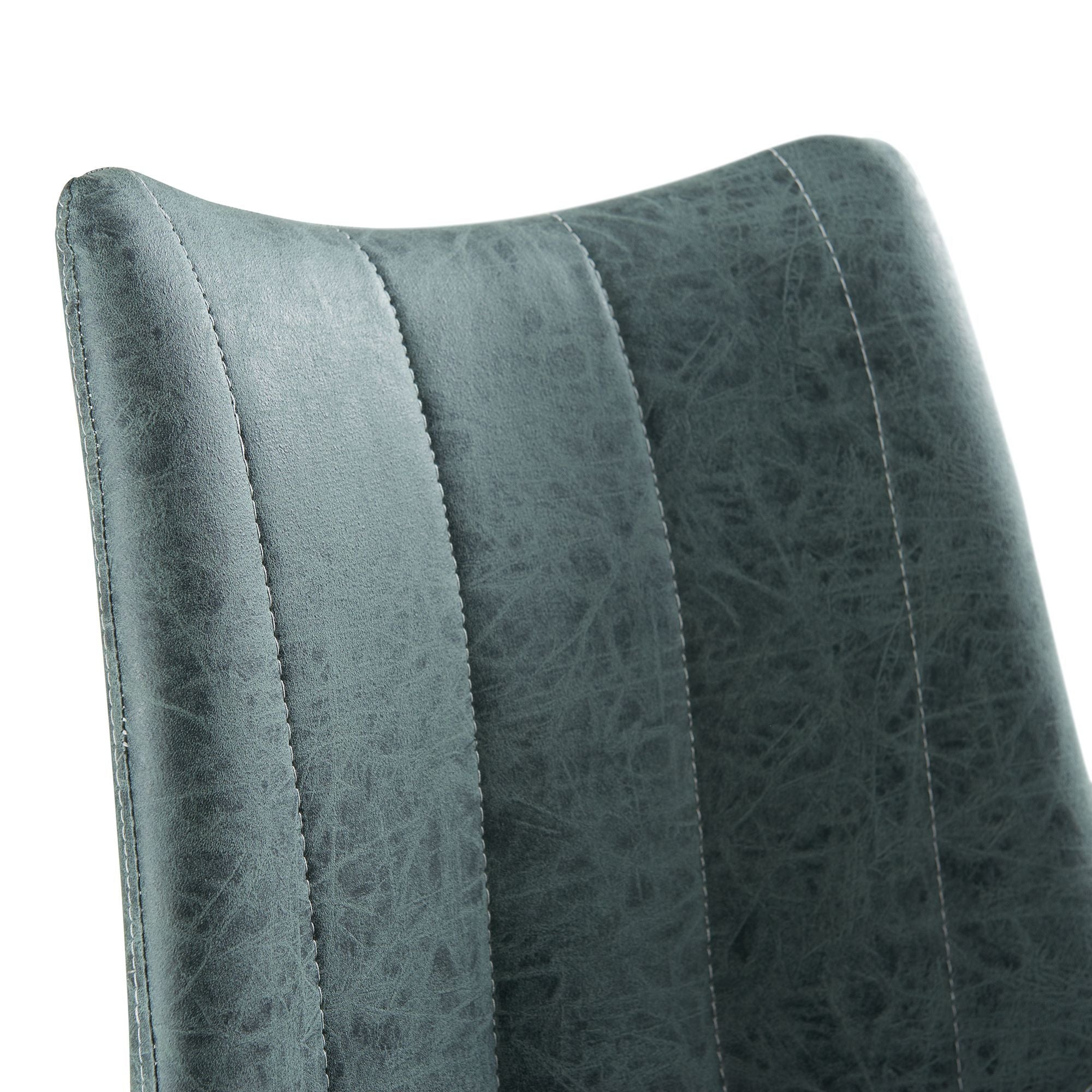 Riko - 5 Piece Counter Height Dining Set (Table & Four Chairs) - White